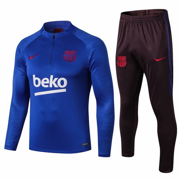 Chandal Niños Barcelona 2019/20 Azul Rojo